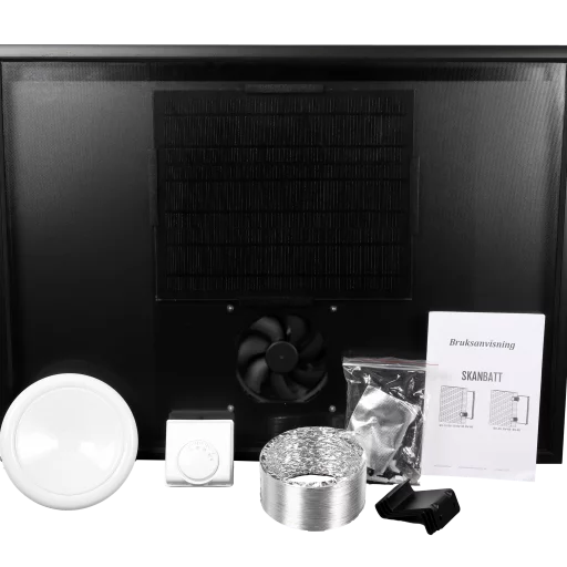 SKANBATT Solventilator SV-20 med luftvolum/t 88m3