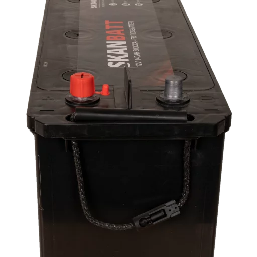 SKANBATT Fritidsbatteri 12V 140AH 800CCA (513x188x203/223mm) +venstre