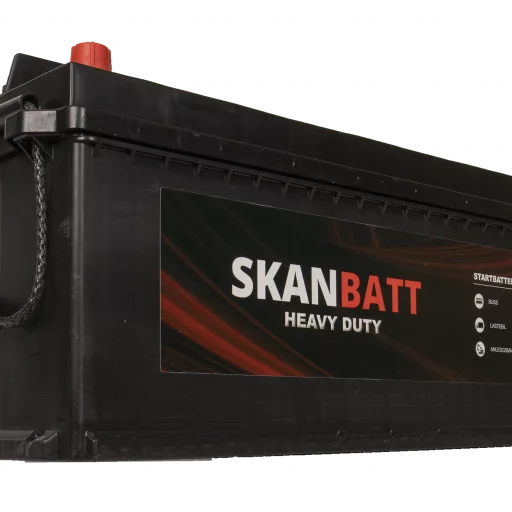 SKANBATT Startbatteri 12V 135AH 760CCA (514x175x210/226mm) +høyre