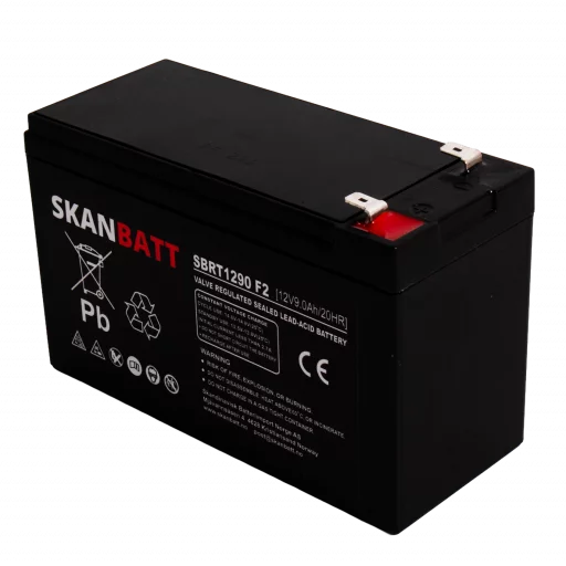 RITAR AGM Batteri 12V 9AH (151x65x94mm) F2