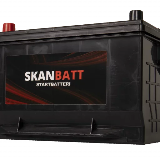SKANBATT Startbatteri 12V 95AH 900CCA (296x187x171/191mm) +venstre
