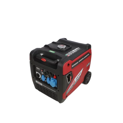 SENCI SC5500i Inverter Aggregat - Bensin - Max 6000W - ATS - Elektrisk start