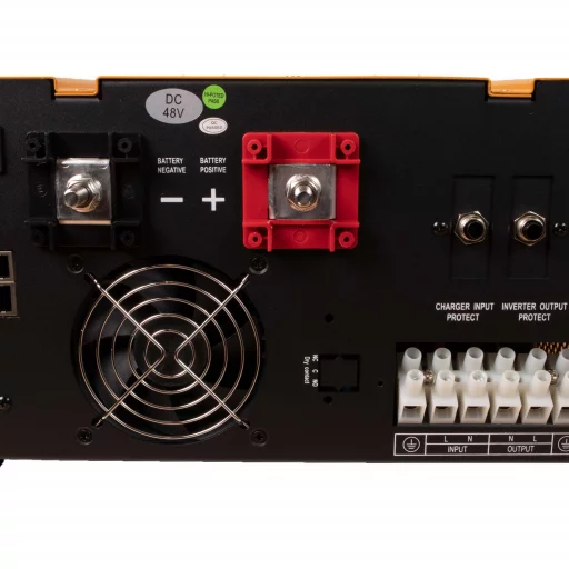 SKANBATT Kombi batterilader og inverter 48V 5000W m/fjernkontroll (VEIL Kr. 15995.-)