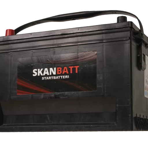 SKANBATT MF50-600 Startbatteri 12V 80AH 600CCA (343x127x234/254) +venstre