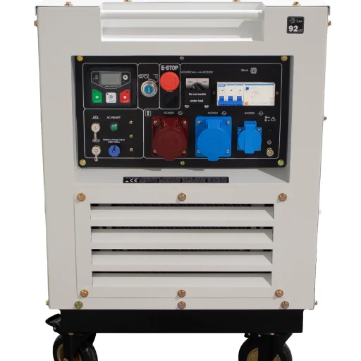 HYUNDAI DHY11000SEi-T Diesel Inverter Strømaggregat 8000W - Elektrisk start - 400V/230V - ATS