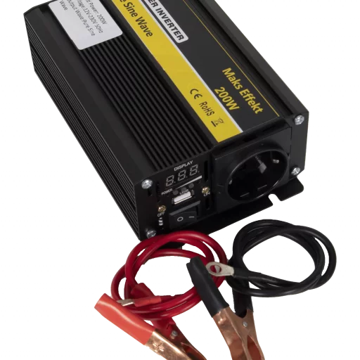 POWER Inverter 12V 200W Ren Sinus