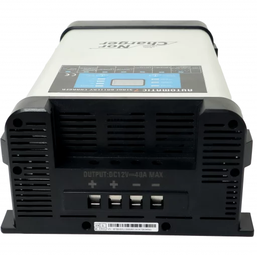 NOR CHARGER Pro Serie Elektronisk Batterilader 12V 40A - 2 Kanaler