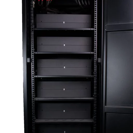 SKANBATT Kabinett/batteriskap for lithium rackmoduler 3U