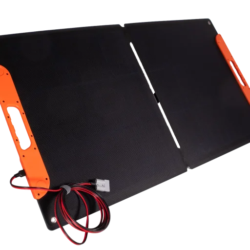 SKANBATT Sammenleggbart Solcellepanel 120W m/USB