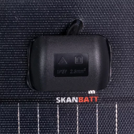 SKANBATT Fleksibelt Solcellepanel 100W - ETFE - 860x670x3mm