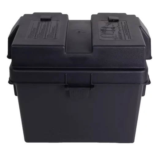 Batterikasse 280x200x215mm (innvendig) plast liten