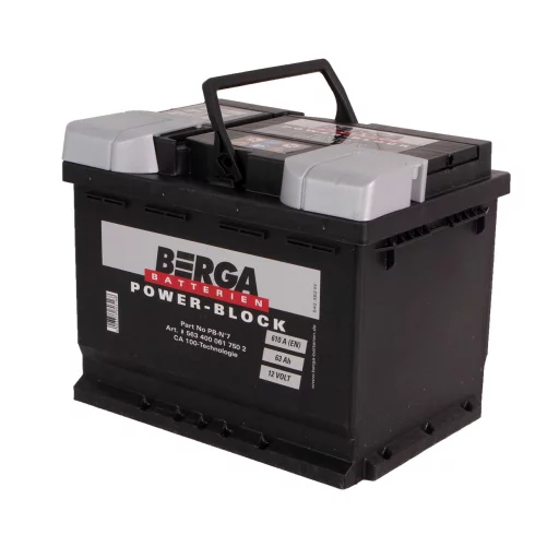 BERGA Power Block 12V 63AH 610CCA (242/175/190mm)