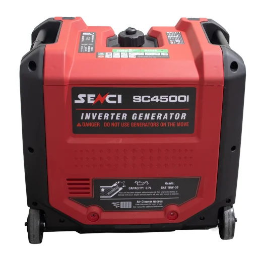 SENCI SC4500i Inverter Aggregat - Bensin - Max 4500W - ATS / Relestyring - Elektrisk start