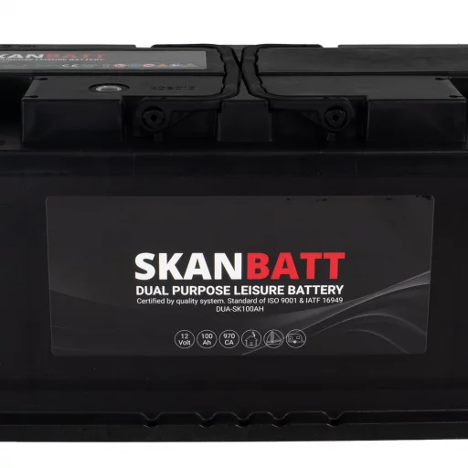 SKANBATT Dual Purpose 12V 100AH 970CA (353x175x190mm) +R