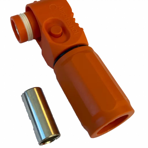 Amphenol kobling 8,0mm positiv (rød)