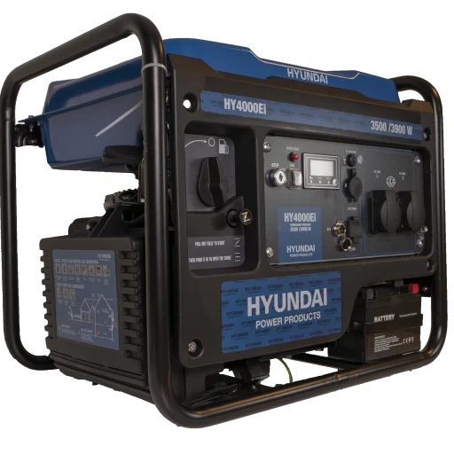 HYUNDAI HY4000Ei Inverter Aggregat 3900W - Fjernkontroll og ATS