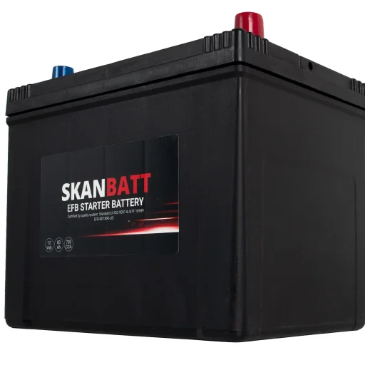 SKANBATT EFB Startbatteri 12V 80AH 730CCA (260x174x225mm) +R