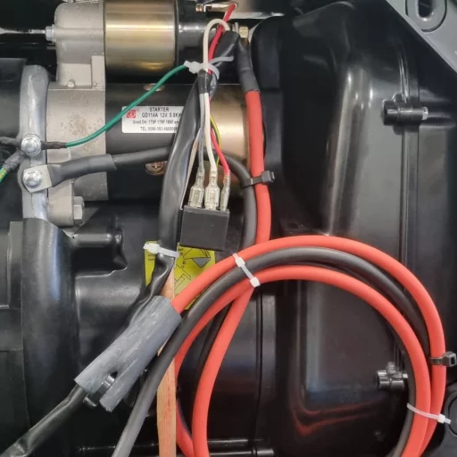 Batteripakke til bensin aggregat standard