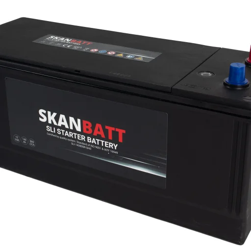 SKANBATT SLI SHD Startbatteri 12V 140AH 800CCA (513x189x223mm) +R
