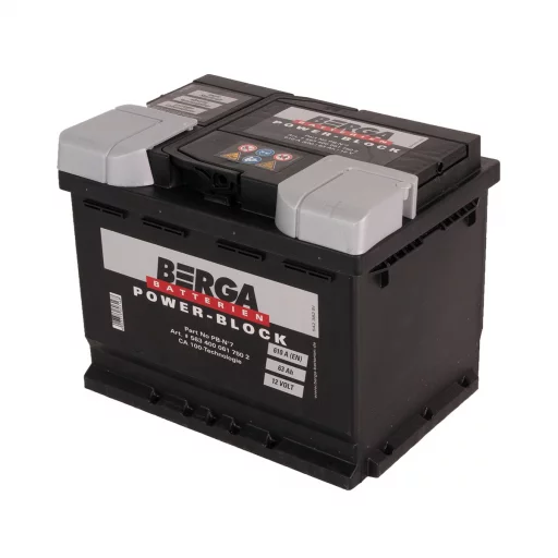 BERGA Power Block 12V 63AH 610CCA (242/175/190mm)