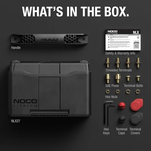 NOCO Dual Litium Batteri - 12V 100Ah  1400CCA