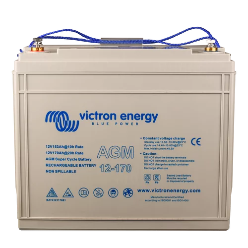 VICTRON AGM Super Cycle Batteri 12V 170Ah Deep Cycle