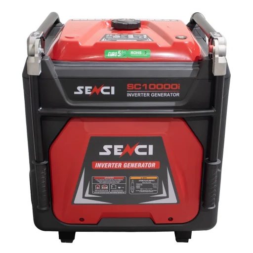 SENCI SC10000i Inverter Aggregat - Bensin - Max 9000W - ATS / Relestyring - Elektrisk start