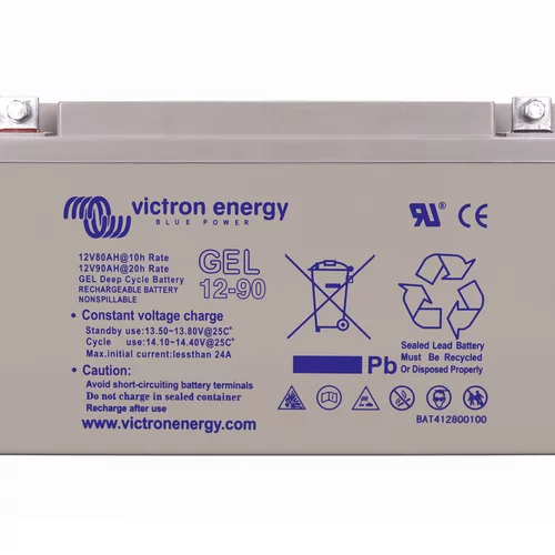VICTRON GEL Deep Cycle Batteri 12V 90Ah