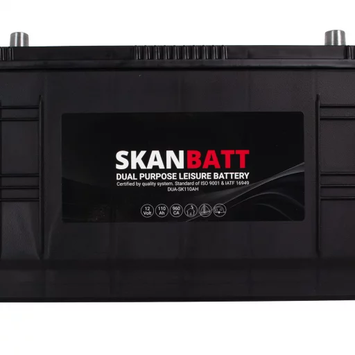 SKANBATT Dual Purpose 12V 110AH 960CA (346x173x227mm) +R