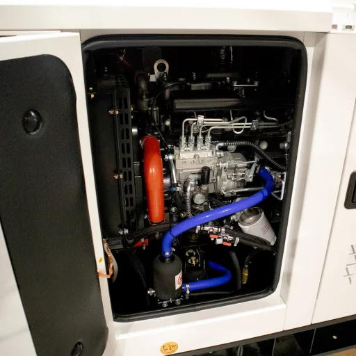 HYUNDAI DHY22KSE Diesel strømaggregat 22kVA 400V 3-fase - 1500RPM - Vannkjølt