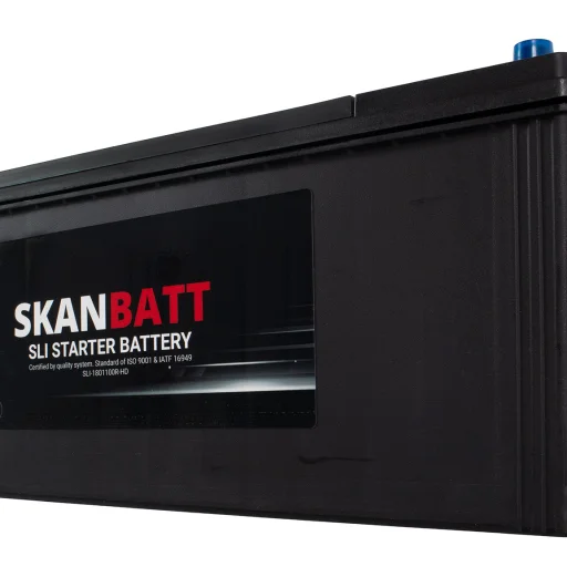 SKANBATT SLI HD Startbatteri 12V 180AH 1100CCA (513x224x218mm) +R