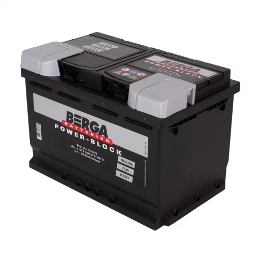 BERGA Power Block 12V 77AH 780CCA (278/175/190mm)
