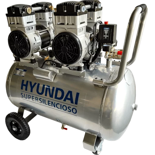 HYUNDAI HYAC100-3S Stillegående kompressor 100l / 2200W
