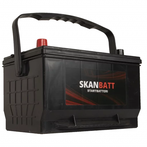 SKANBATT Startbatteri 12V 95AH 900CCA (296x187x171/191mm) +venstre