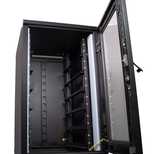 SKANBATT Kabinett/batteriskap for lithium rackmoduler 3U