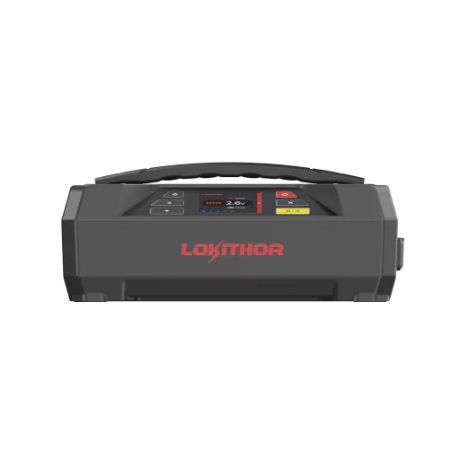 LOKITHOR Lithium Startbooster 6/12V 4250A, 6A lader og 12V batteritester