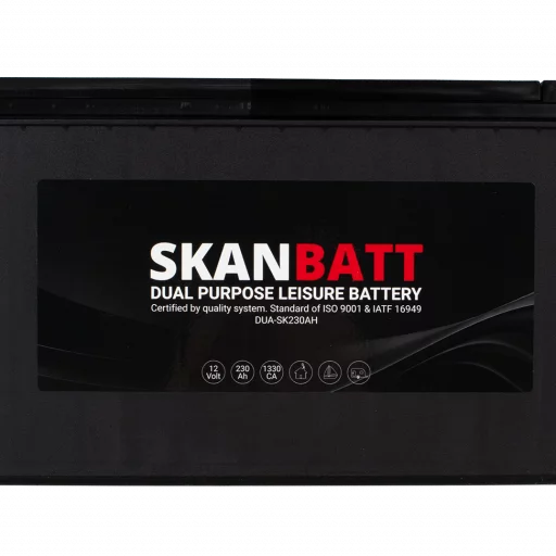 SKANBATT Dual Purpose 12V 230AH  1330CA (513x276x239mm) +L