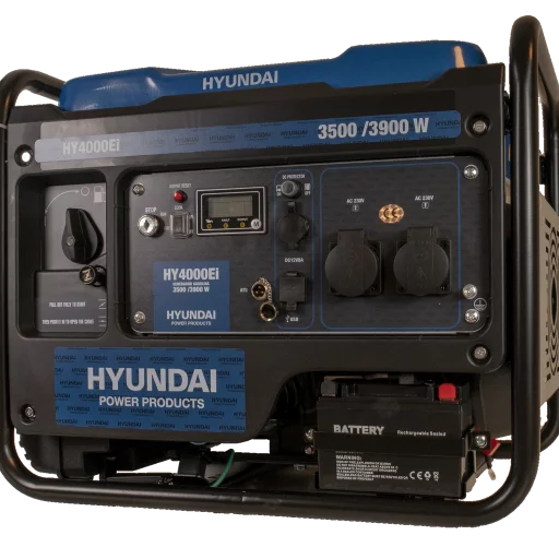 HYUNDAI HY4000Ei Inverter Aggregat 3900W - Fjernkontroll og ATS