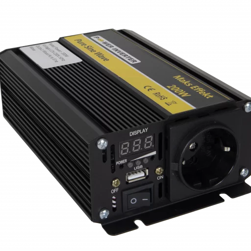 POWER Inverter 12V 200W Ren Sinus