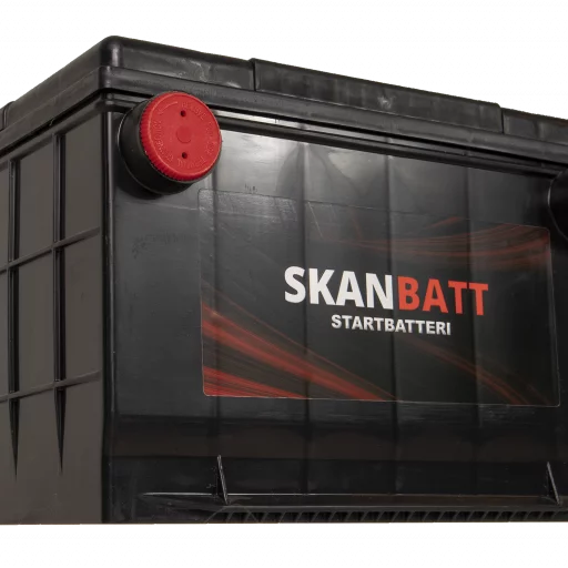 SKANBATT Startbatteri 12V 80AH 800CCA (260x179x180/180mm) +venstre