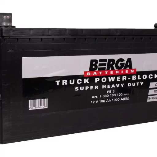 BERGA Truck Power Block  12V 180AH 1000CCA (513/223/223mm)