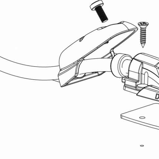 Scanstrut DS-H10 SORT kabelgjennomføring 6-10 mm