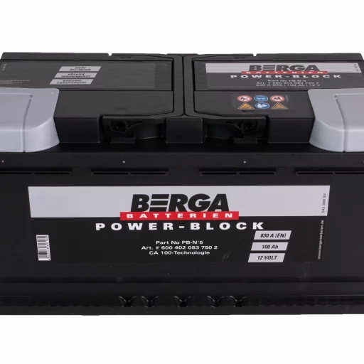 BERGA Power Block 12V 100AH 830CCA (353/175/190mm)