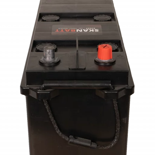 SKANBATT Startbatteri 12V 135AH 760CCA (514x175x210/226mm) +høyre