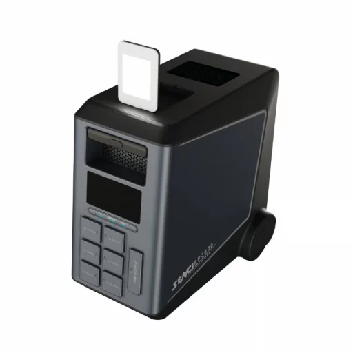 SENCI Lithium LPS 3840Wh Power Station med 3600W (7200W) sinus inverter