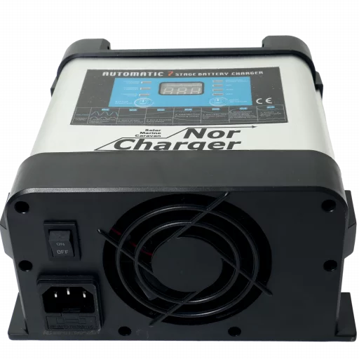 NOR CHARGER Pro Serie Elektronisk Batterilader 12V 20A 2-kanaler