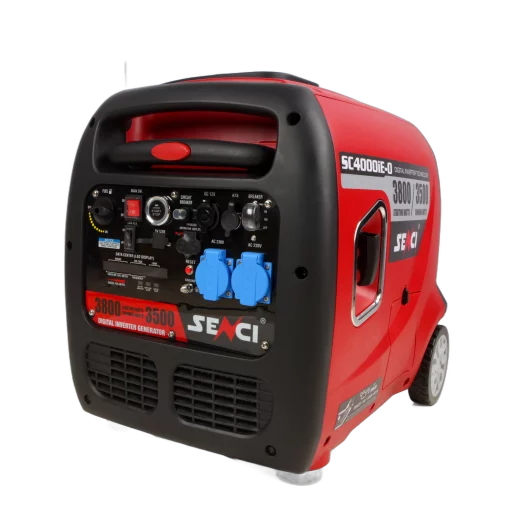 SENCI SC4000iE-O Inverter Aggregat - Bensin - Max 3800W - ATS - Elektrisk start