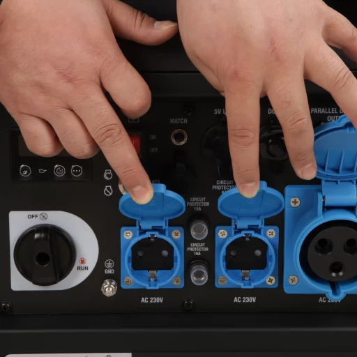 SENCI SC5500i Inverter Aggregat - Bensin - Max 6000W - ATS - Elektrisk start