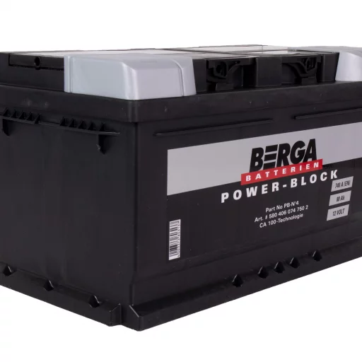 BERGA Power Block 12V 80AH 740CCA (315/175/175mm)