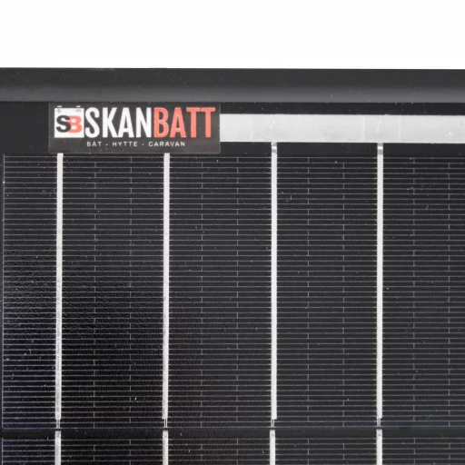 SKANBATT Solcellepanel 110W - All Black - Mono - PERC - 1070x550x30mm